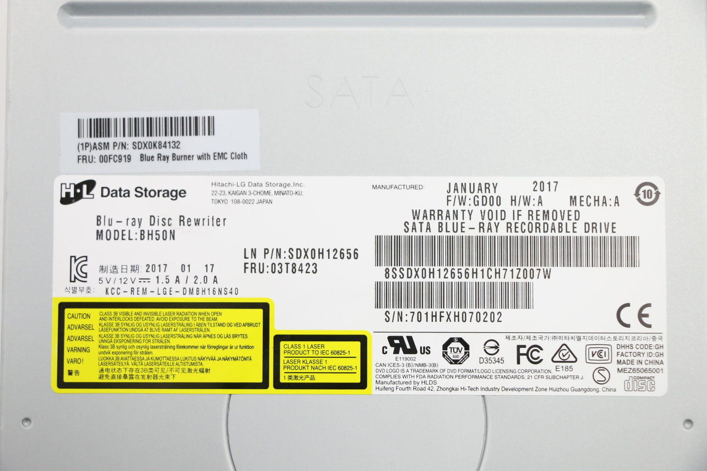 Lenovo Od Optical Drives - 00FC919