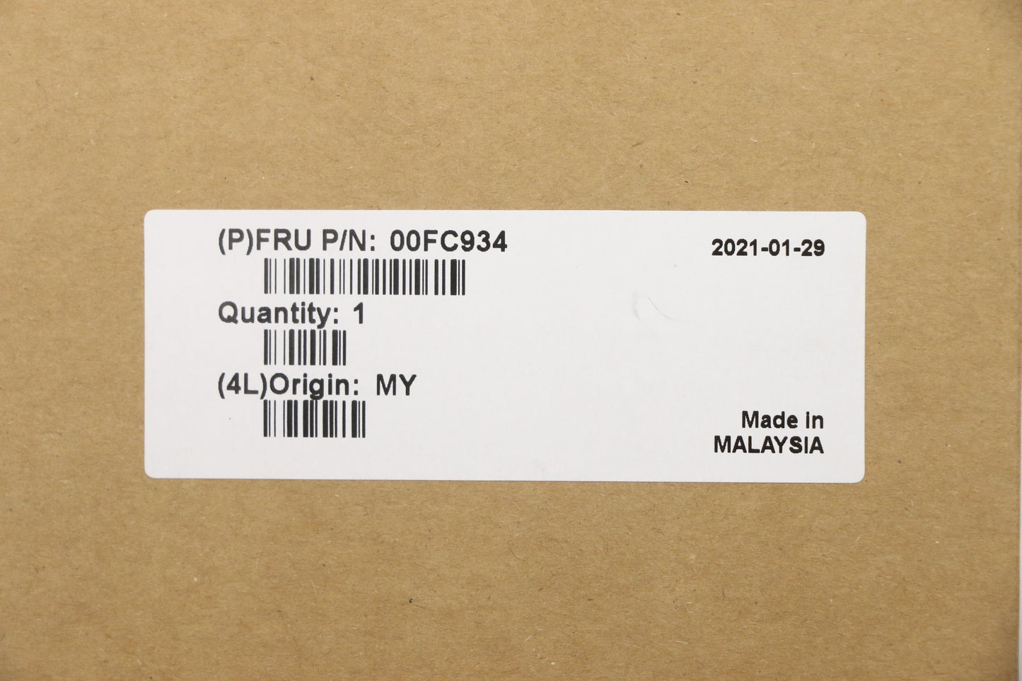 Lenovo Pu Processors - 00FC934