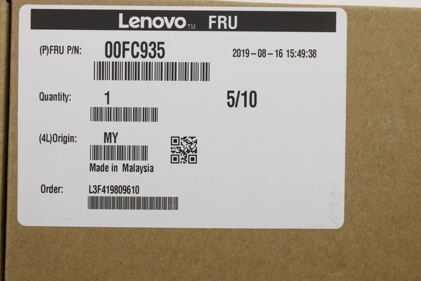 Lenovo Pu Processors - 00FC935