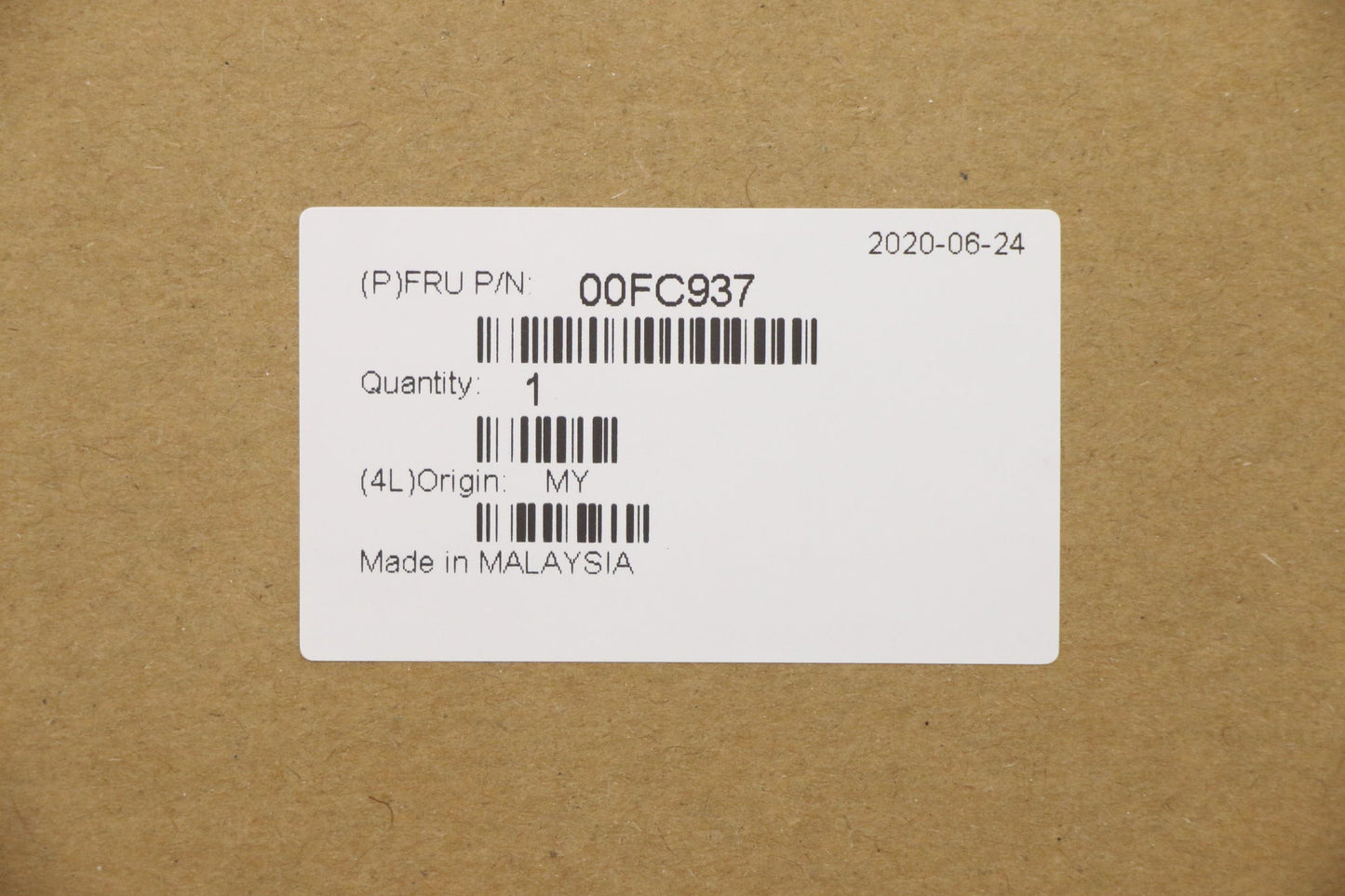 Lenovo Pu Processors - 00FC937