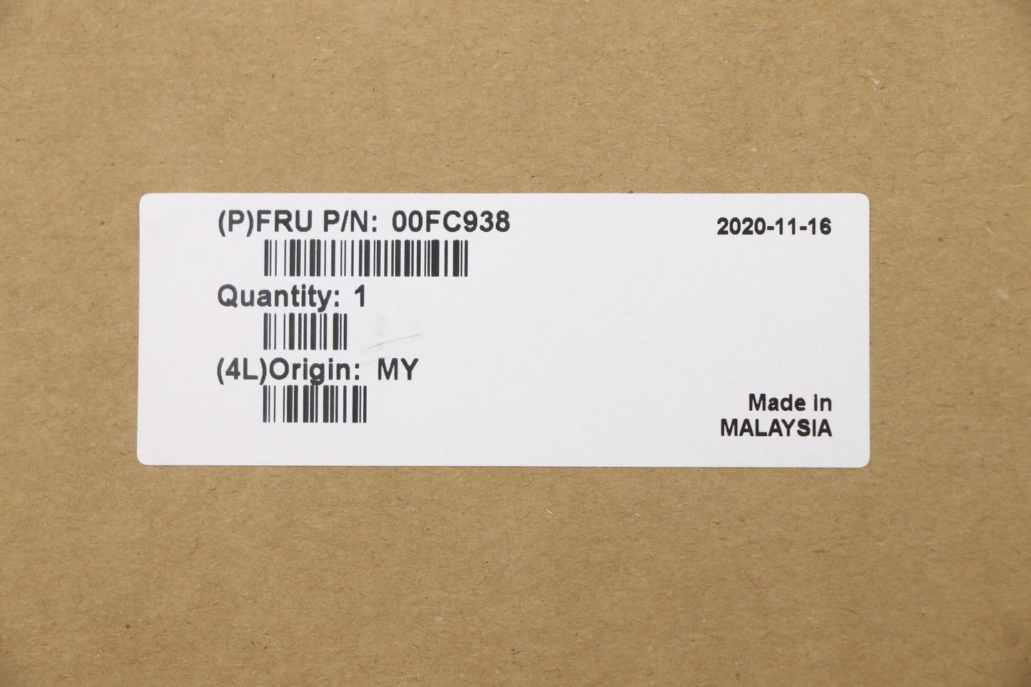 Lenovo Pu Processors - 00FC938