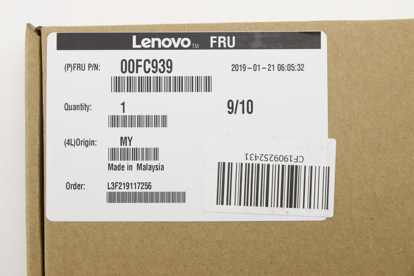 Lenovo Pu Processors - 00FC939