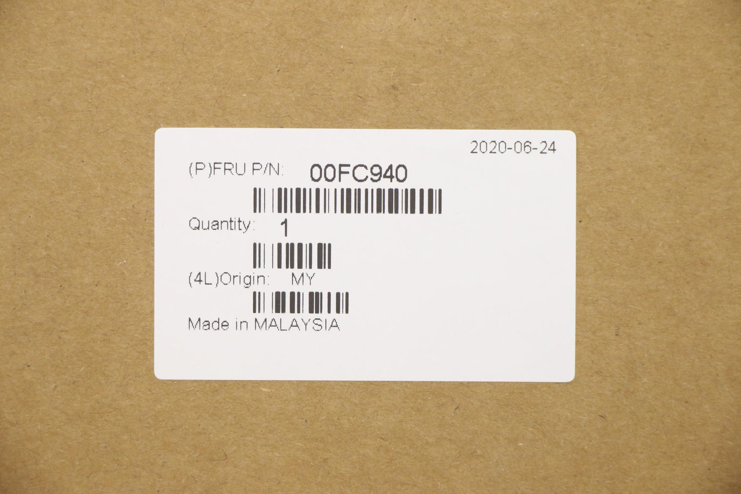 Lenovo Pu Processors - 00FC940