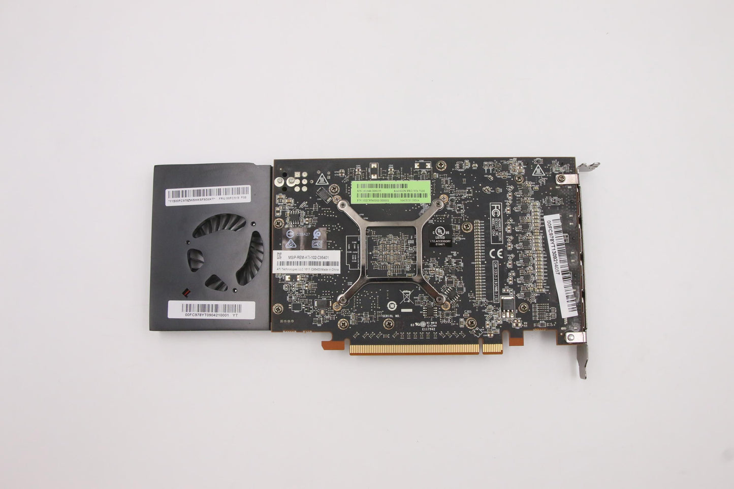 Lenovo Videocard Radeon Pro Wx7100 8G - 00FC978