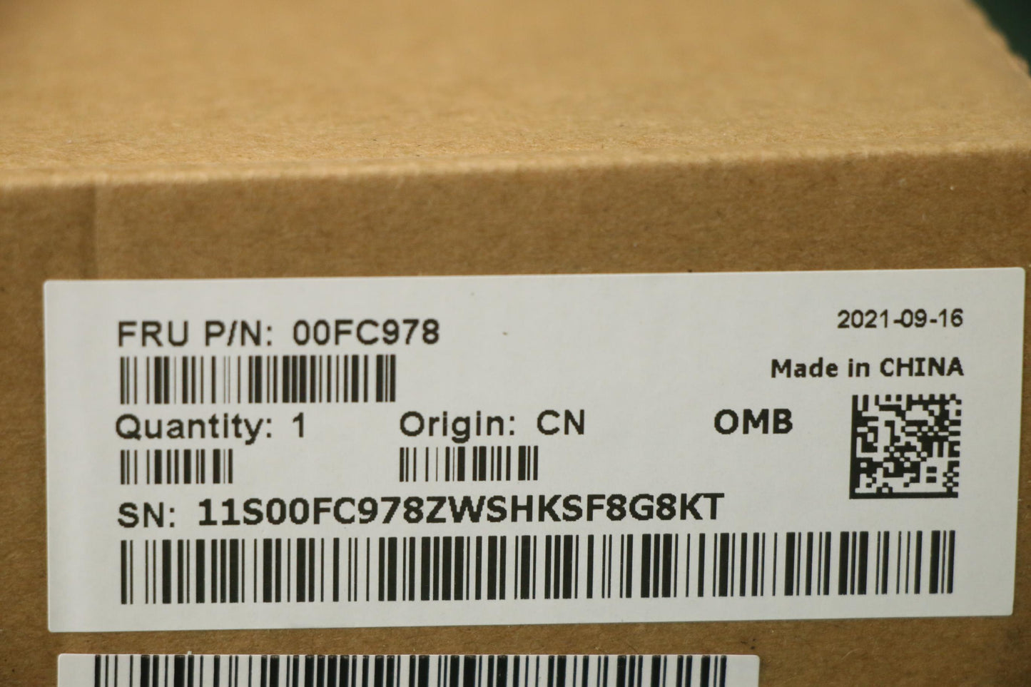 Lenovo Videocard Radeon Pro Wx7100 8G - 00FC978