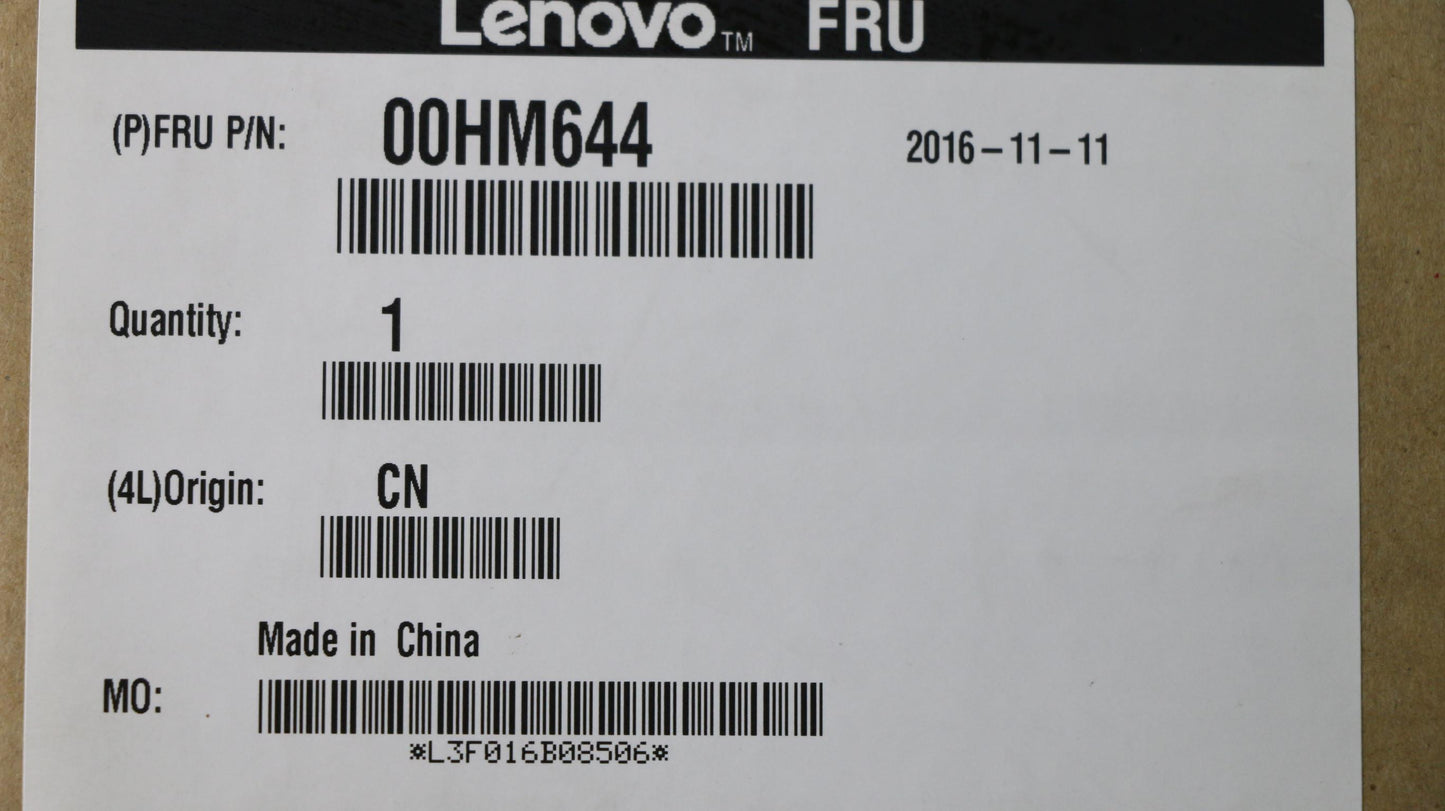 Lenovo 45W AC Adapter, Type-C, 2-Prong, Black - 00HM644