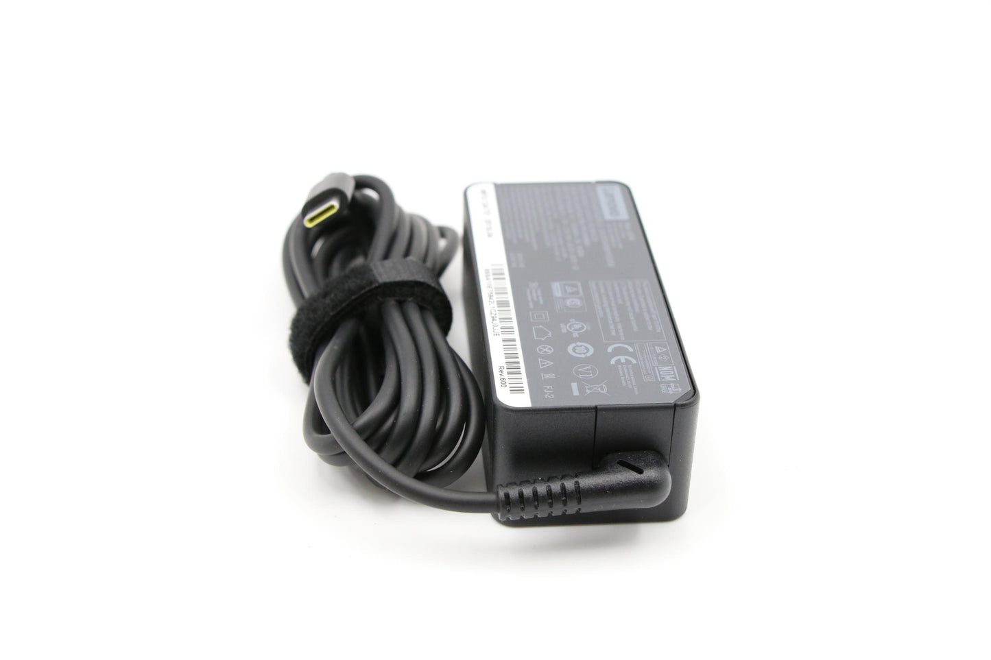 Lenovo 45W Type-C AC Adapter, 2 Prong, Black - 00HM664