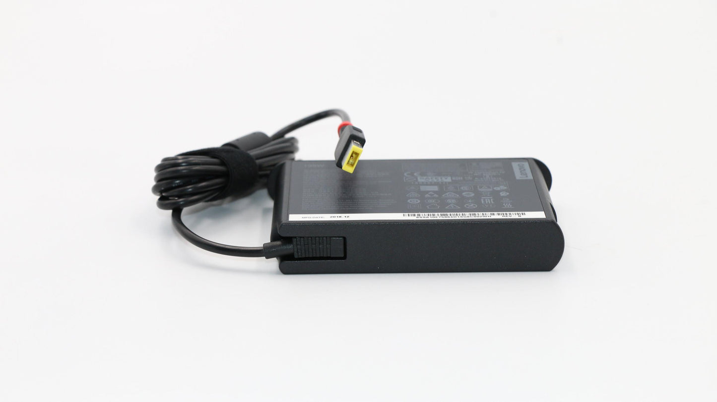 Lenovo 135W Rectangle AC Adapter, 3-Prong, Black - 00HM686
