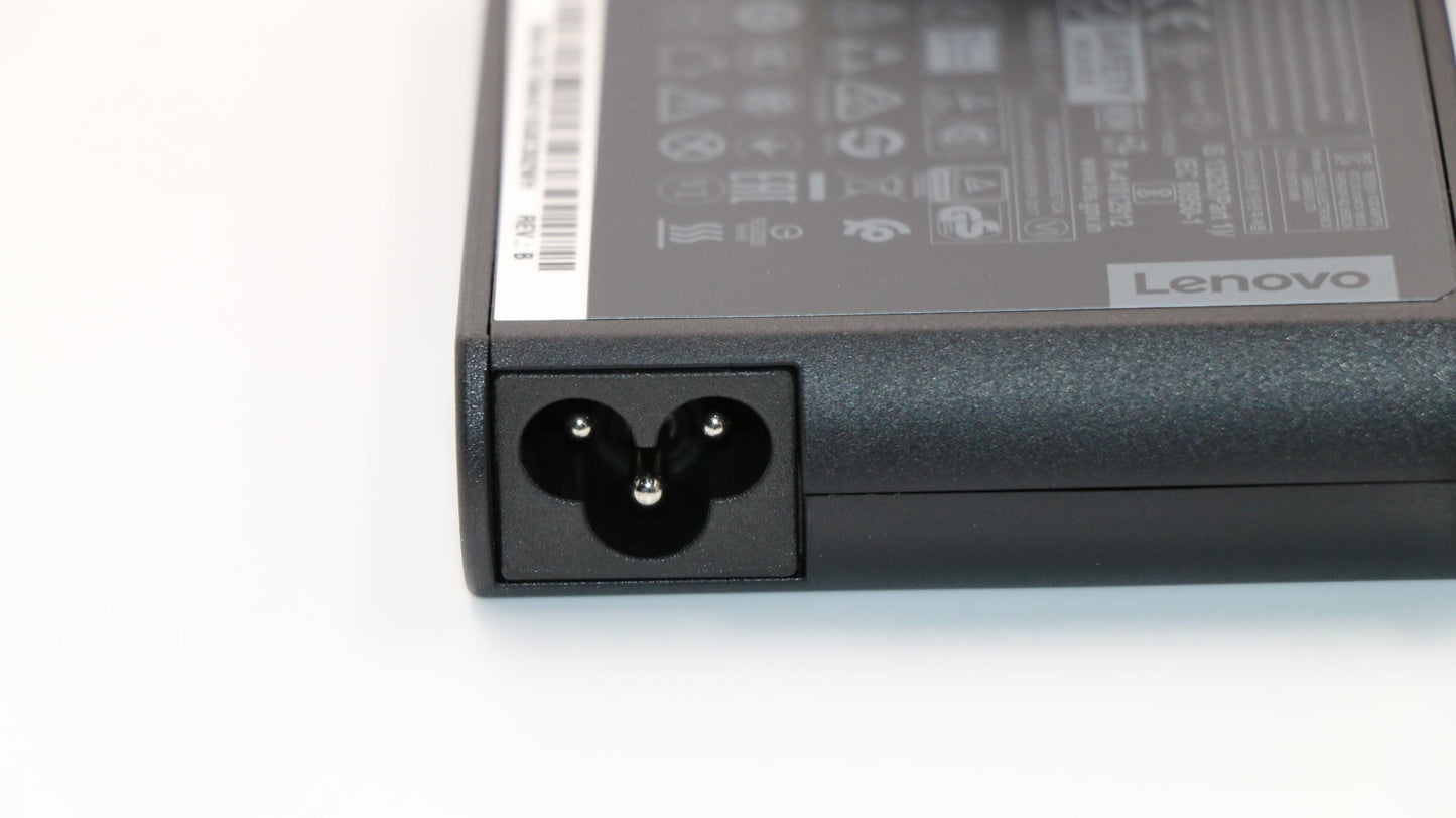 Lenovo 135W Rectangle AC Adapter, 3-Prong, Black - 00HM686