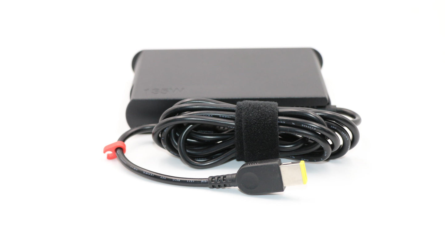 Lenovo AC Adapter Rectangle 135W, 2P, Black - 00HM687