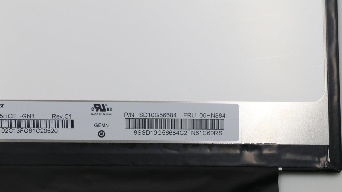 Lenovo INX 12.5" FHD IPS AG 2.3T Display Panel - 00HN884