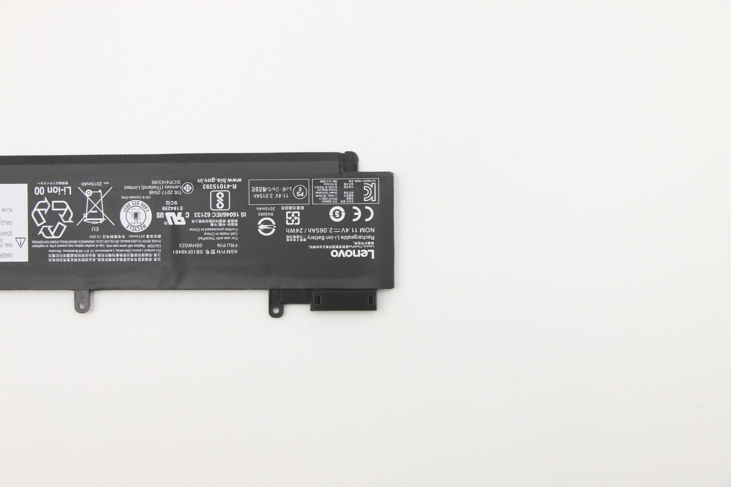 Lenovo 3-Cell Battery, 11.4V, 24Wh - 00HW023