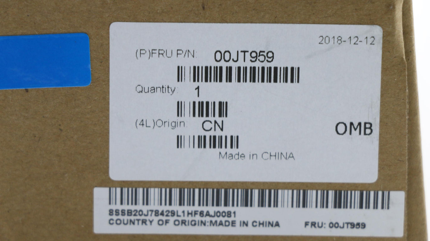 Lenovo Motherboard with Intel i7-6600U Processor, 4GB RAM, TPM, AMT Support Integrated Graphics - 00JT959