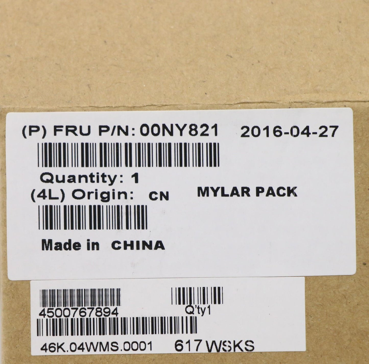 Lenovo Ma Mechanical Assemblies - 00NY821