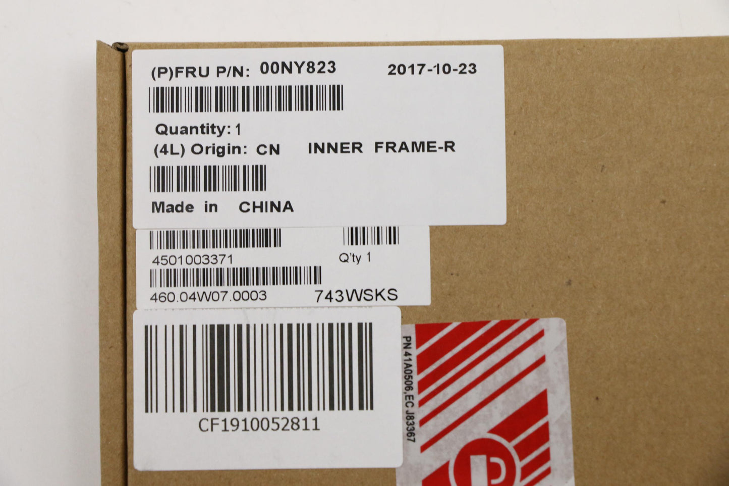 Lenovo Ma Mechanical Assemblies - 00NY823