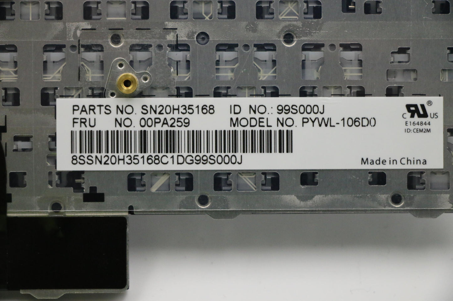 Lenovo Ki Keyboards Internal - 00PA259