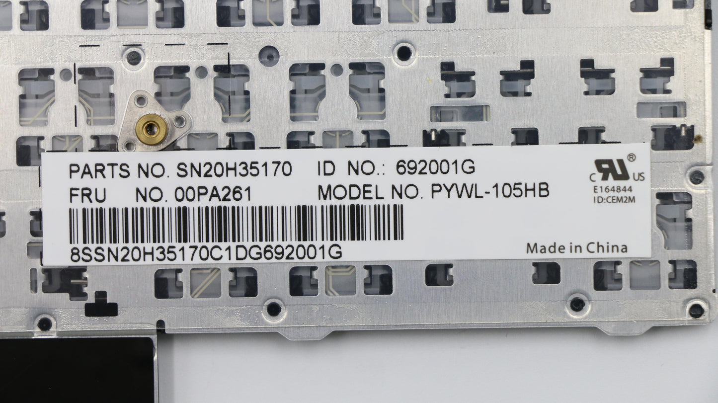 Lenovo Ki Keyboards Internal - 00PA261