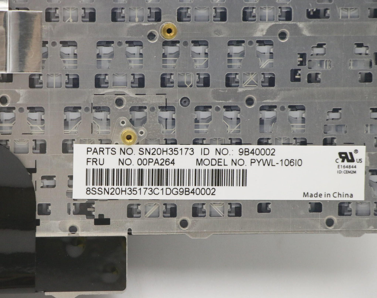 Lenovo Ki Keyboards Internal - 00PA264