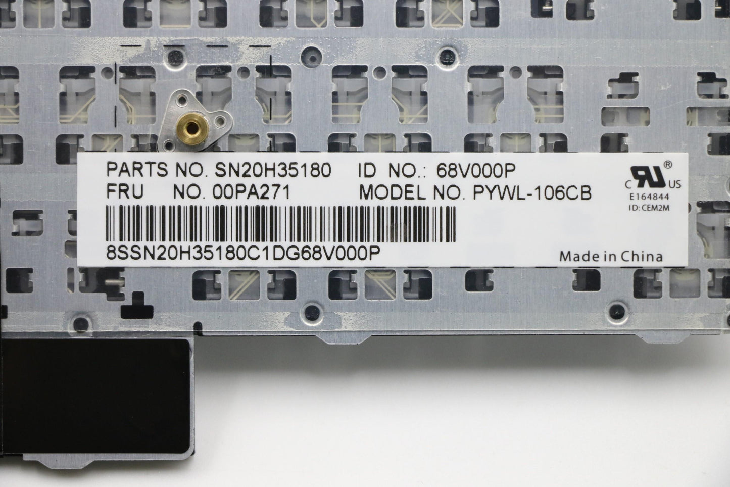 Lenovo Ki Keyboards Internal - 00PA271