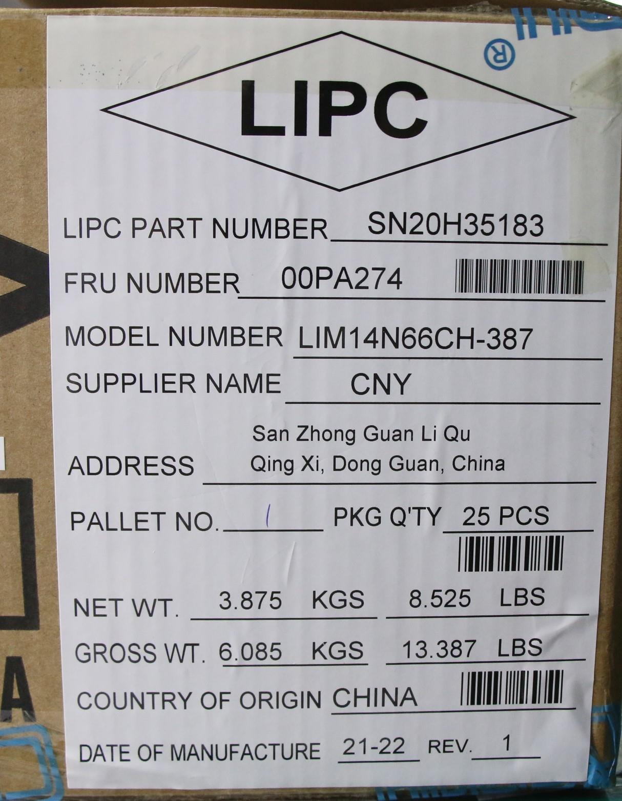 Lenovo Ki Keyboards Internal - 00PA274