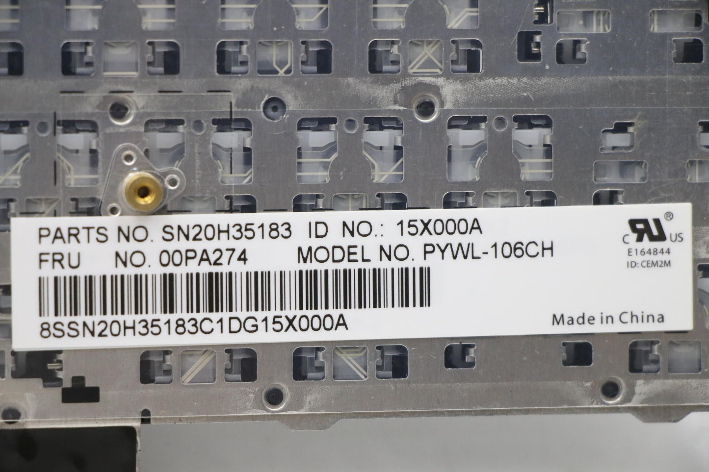 Lenovo Ki Keyboards Internal - 00PA274