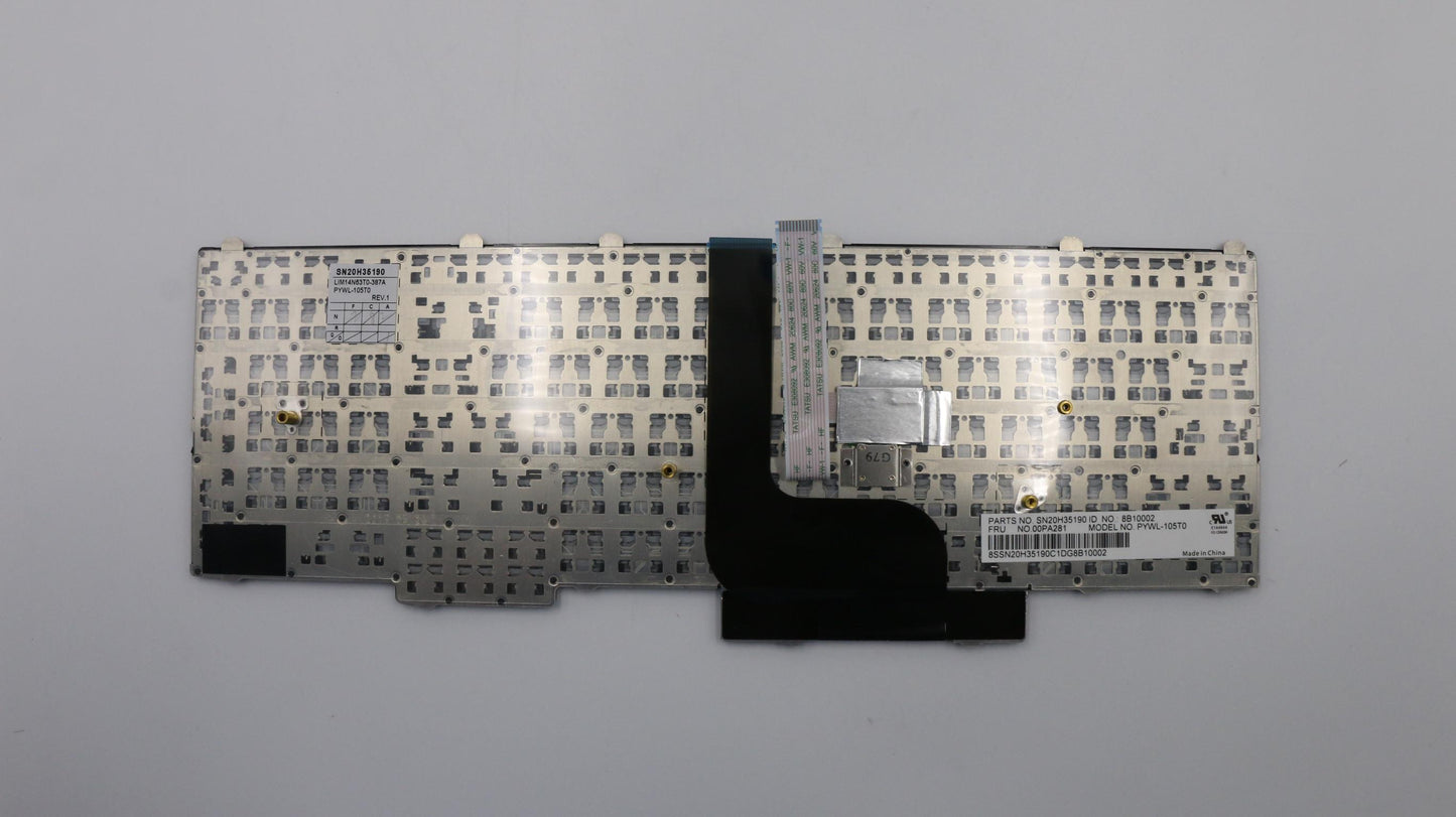 Lenovo Ki Keyboards Internal - 00PA281