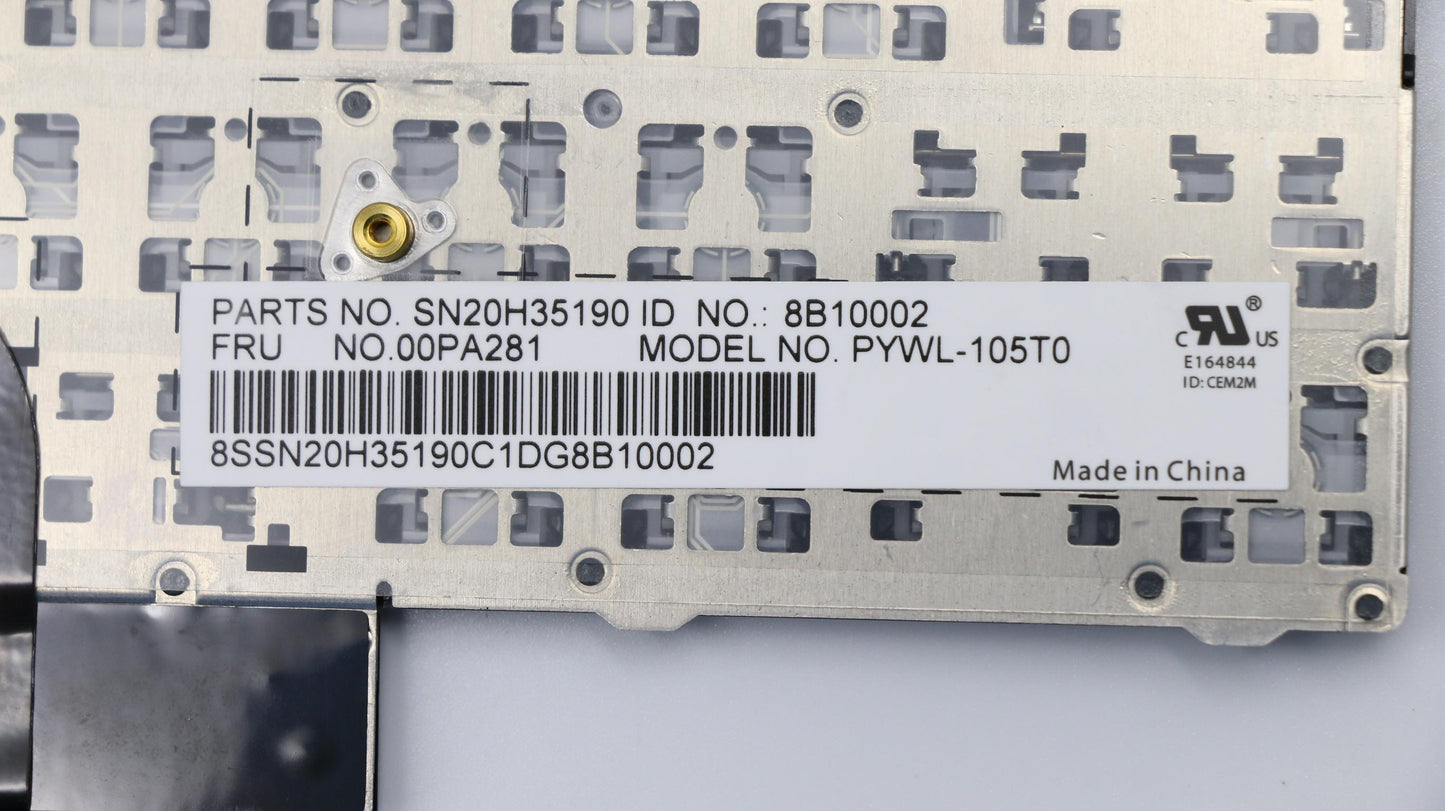 Lenovo Ki Keyboards Internal - 00PA281