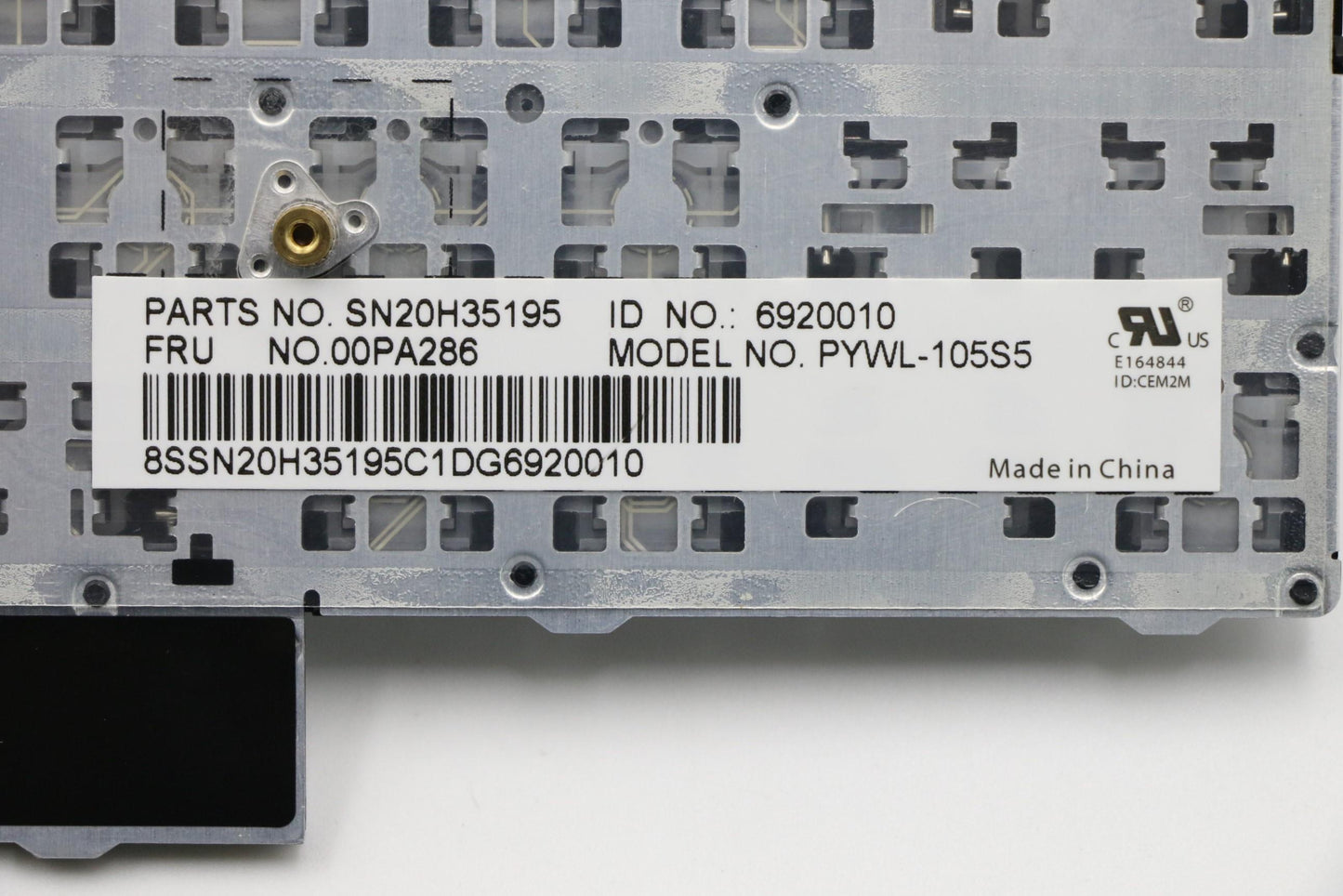 Lenovo Ki Keyboards Internal - 00PA286