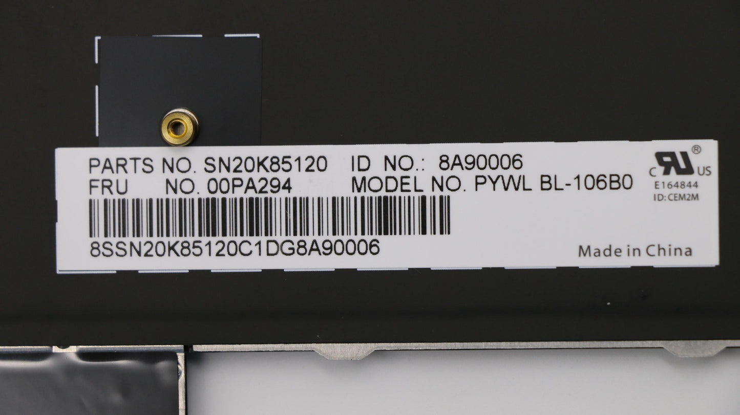 Lenovo Ki Keyboards Internal - 00PA294