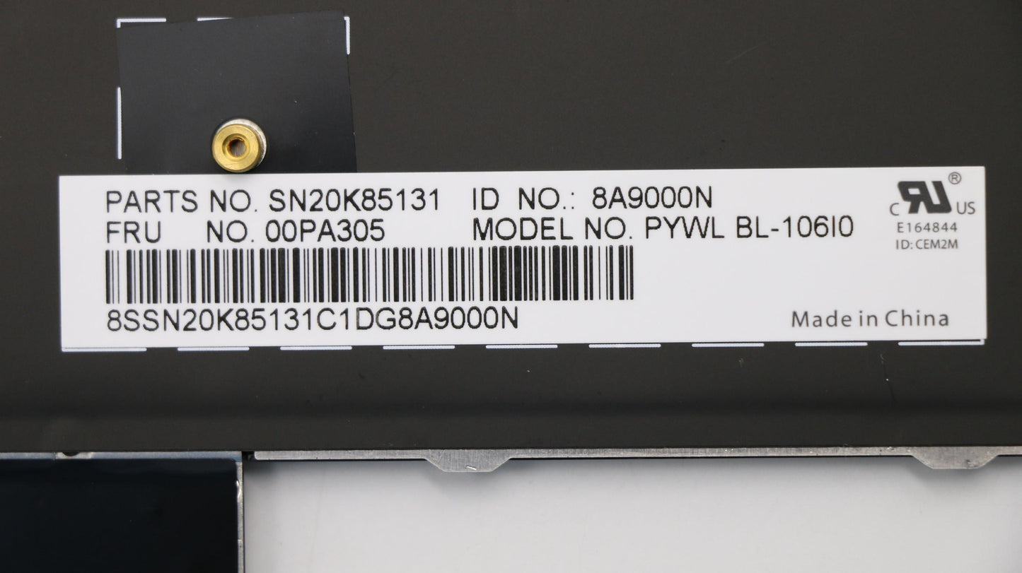 Lenovo Ki Keyboards Internal - 00PA305