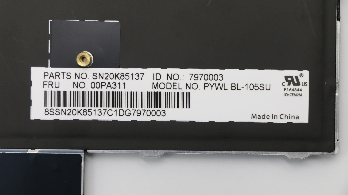 Lenovo Ki Keyboards Internal - 00PA311