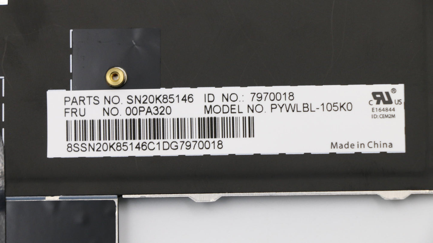 Lenovo Ki Keyboards Internal - 00PA320