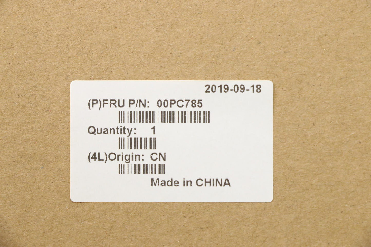 Lenovo Internal Power Supply, 100-240VAC, 500W, Short Term - 00PC785