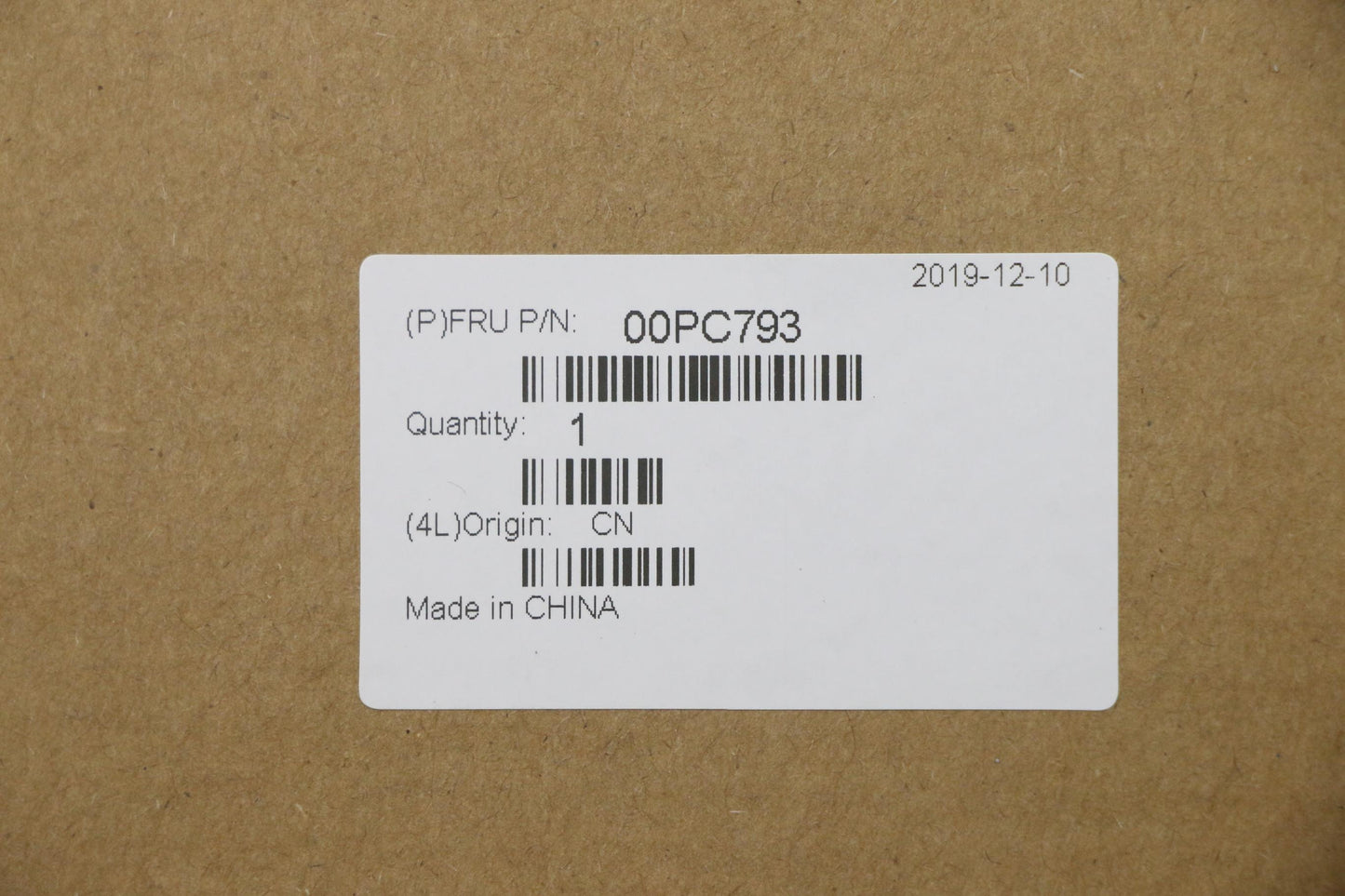 Lenovo 65W AC Adapter, Rectangle, 3-Pin, Black - 00PC793