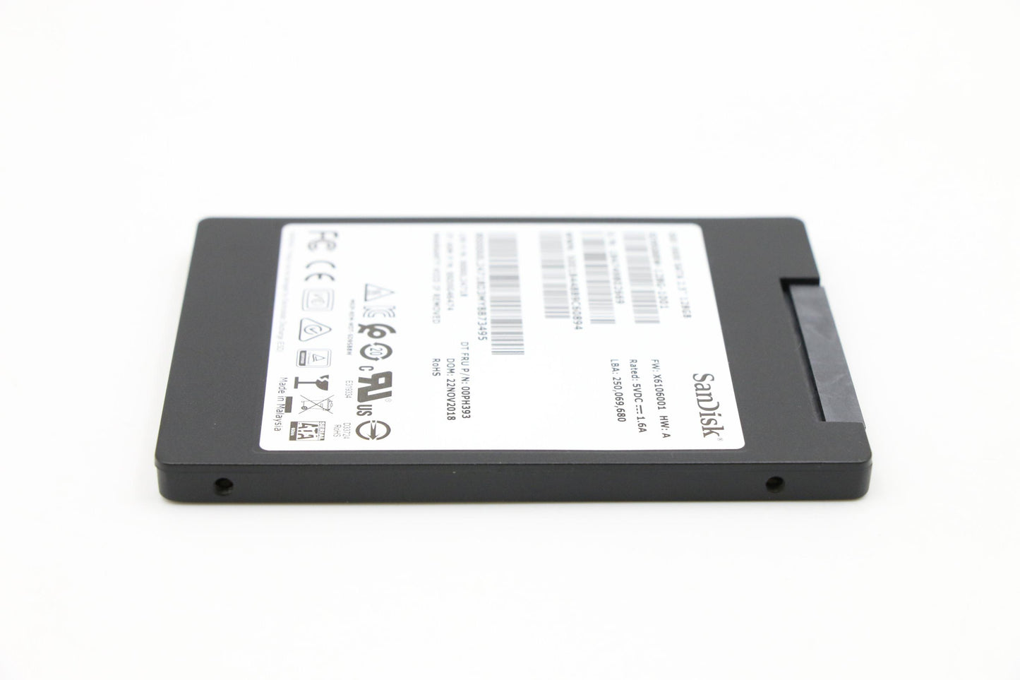 Lenovo 128GB SSD, 2.5", 7mm, SATA, SanDisk - 00PH393