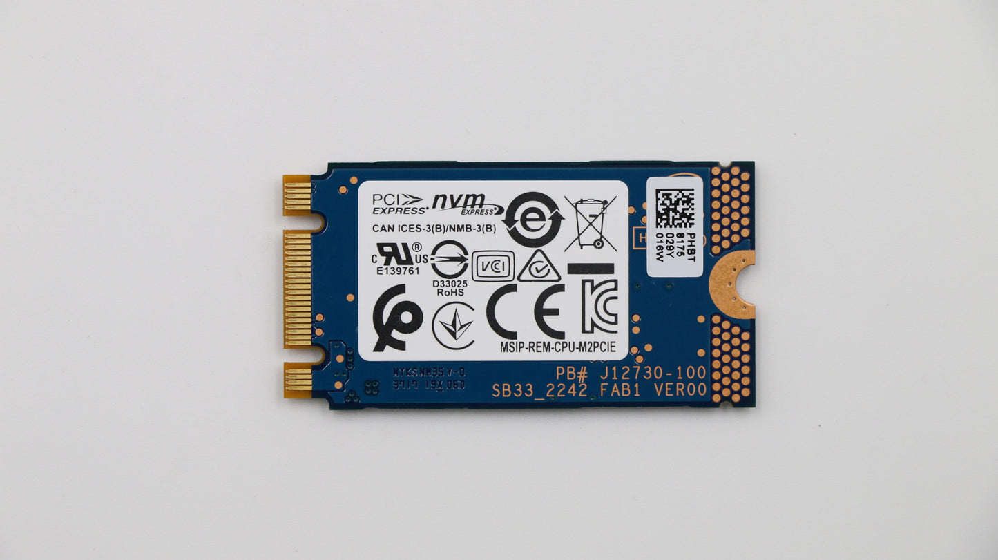 Lenovo 16GB SSD, M.2, 2242, PCIe 3x2, Intel - 00UP481