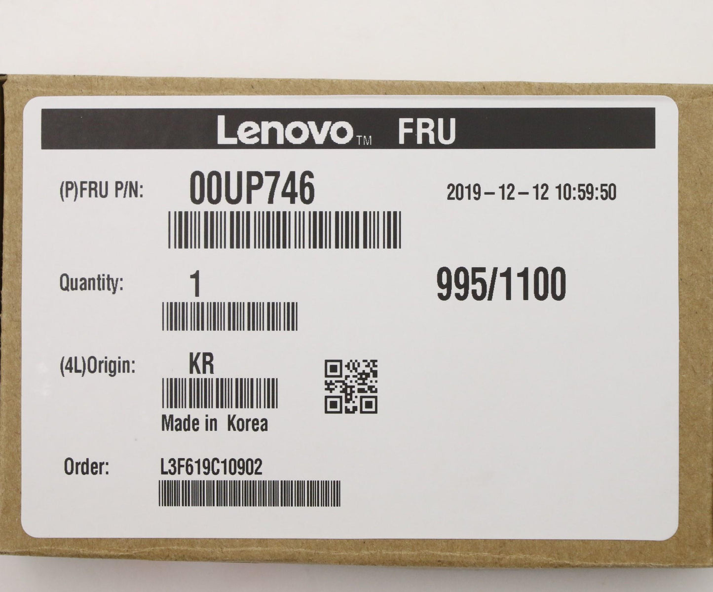 Lenovo SSD, 128GB, M.2, 2242, PCIe 3x4, Samsung - 00UP746