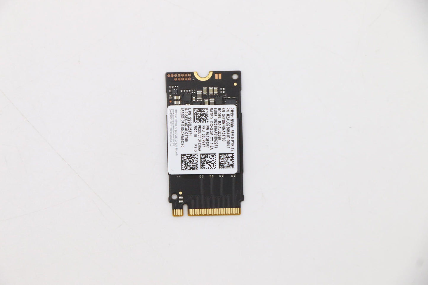 Lenovo SSD, 256GB, M.2, 2242, PCIe 3x4, Samsung - 00UP747
