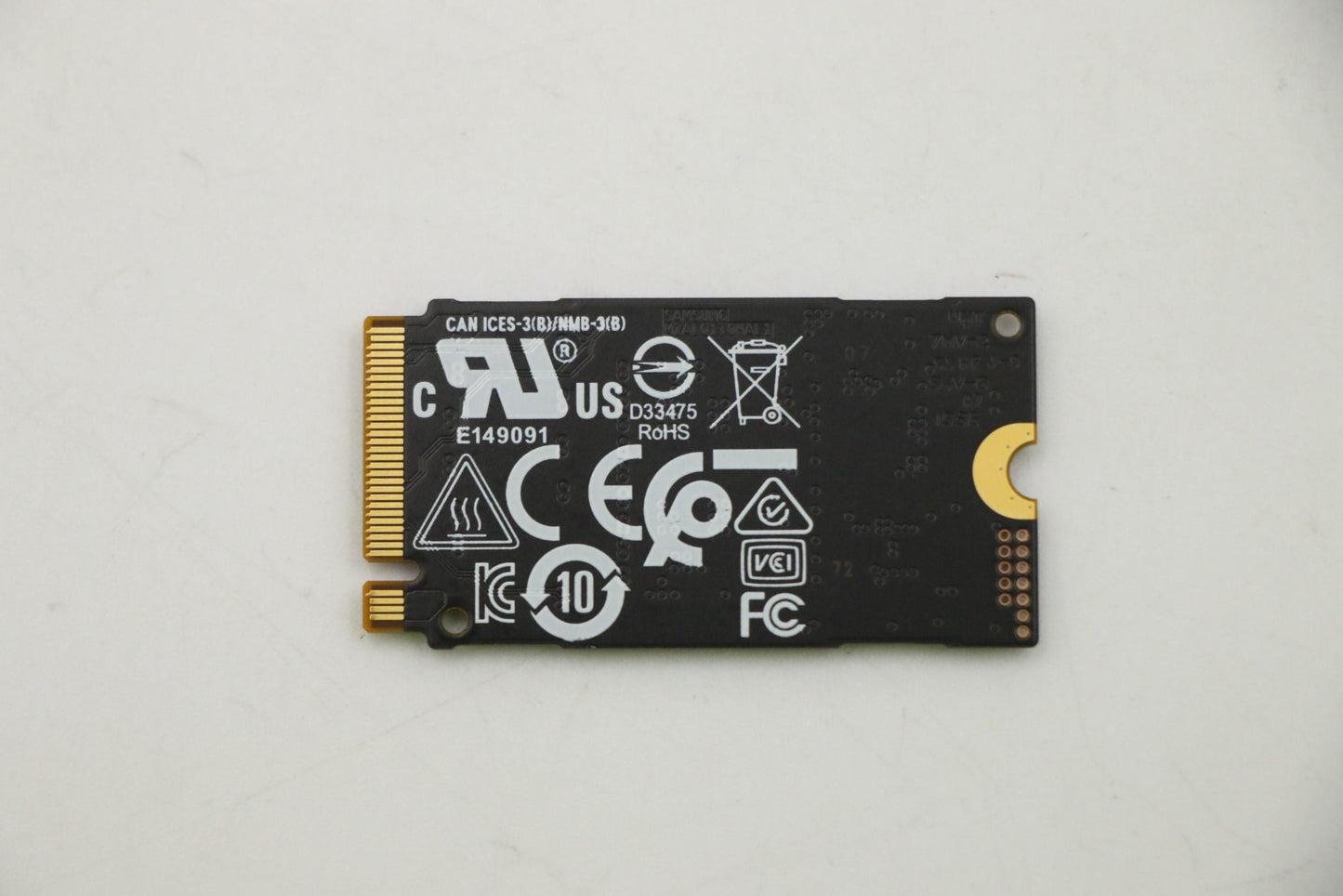 Lenovo 512GB SSD, M.2, 2242, PCIe Gen3 x4, Standard, Samsung - 00UP748