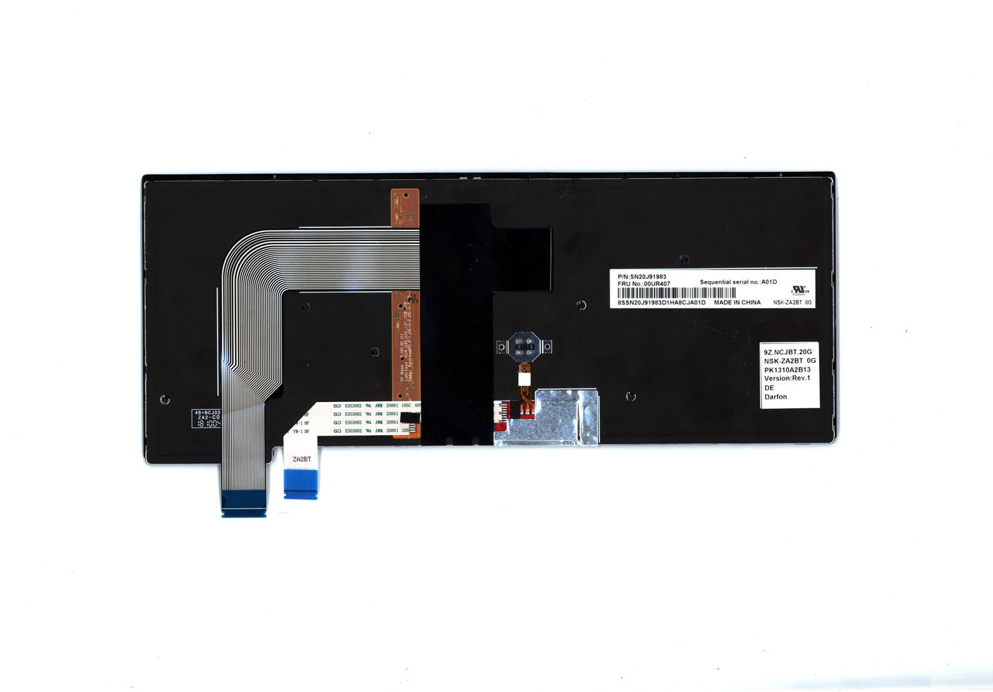 Lenovo Ki Keyboards Internal - 00UR407