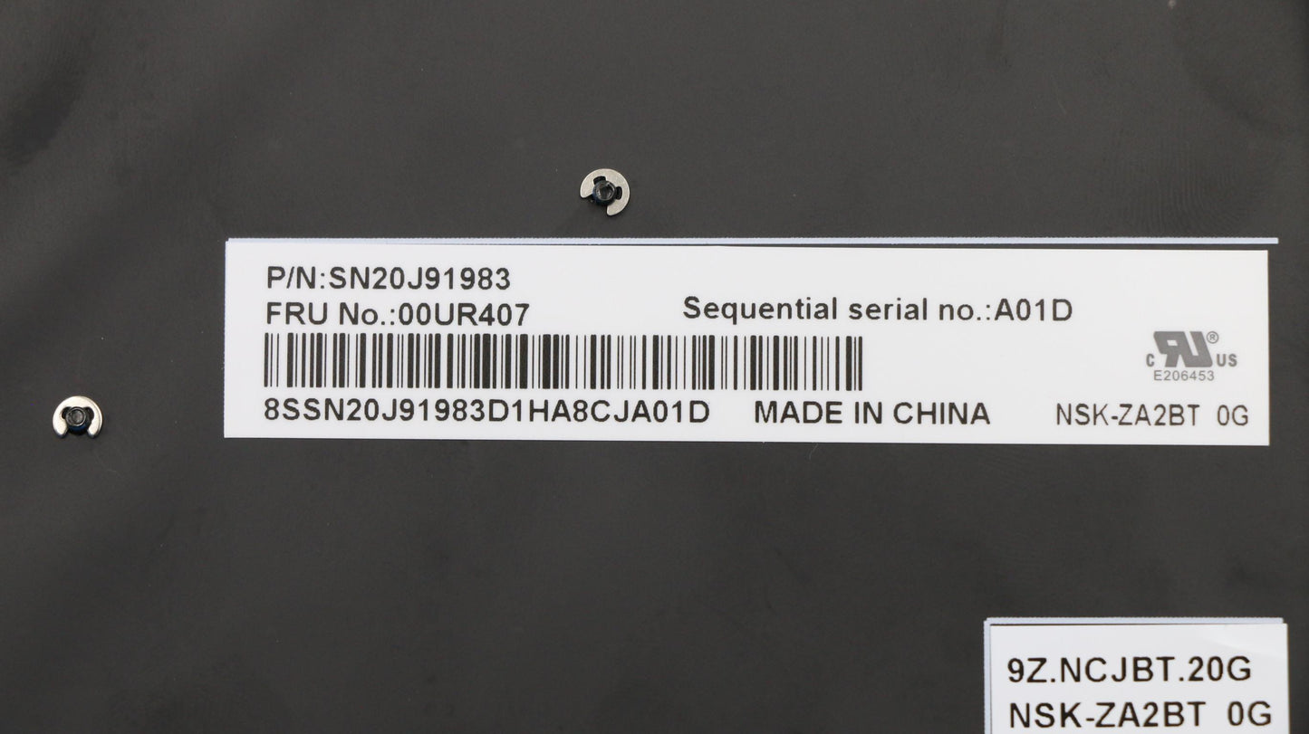 Lenovo Ki Keyboards Internal - 00UR407