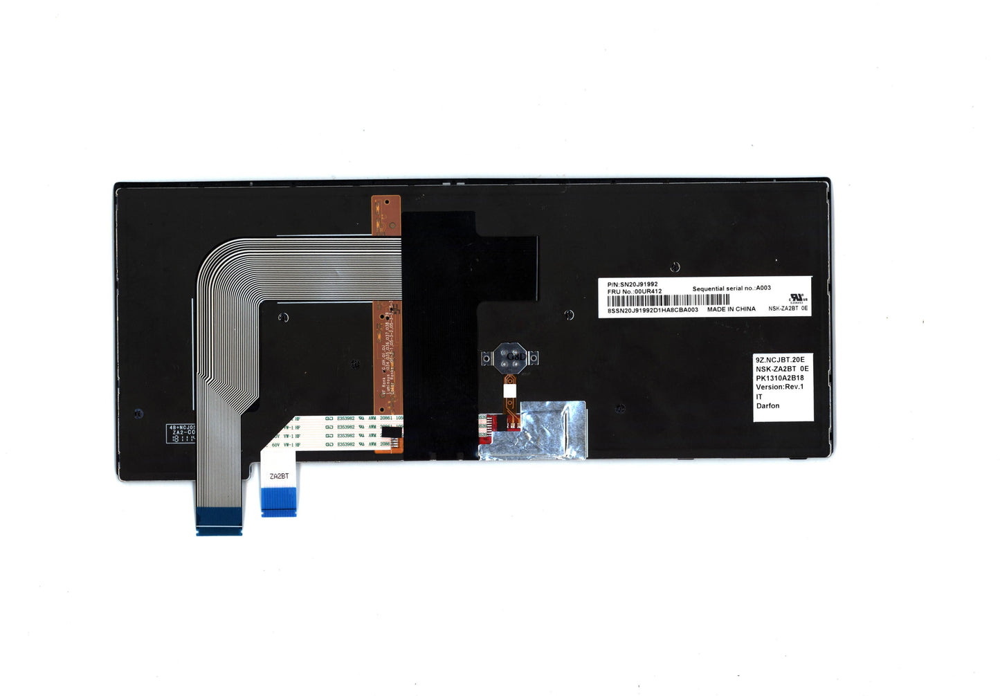 Lenovo Ki Keyboards Internal - 00UR412