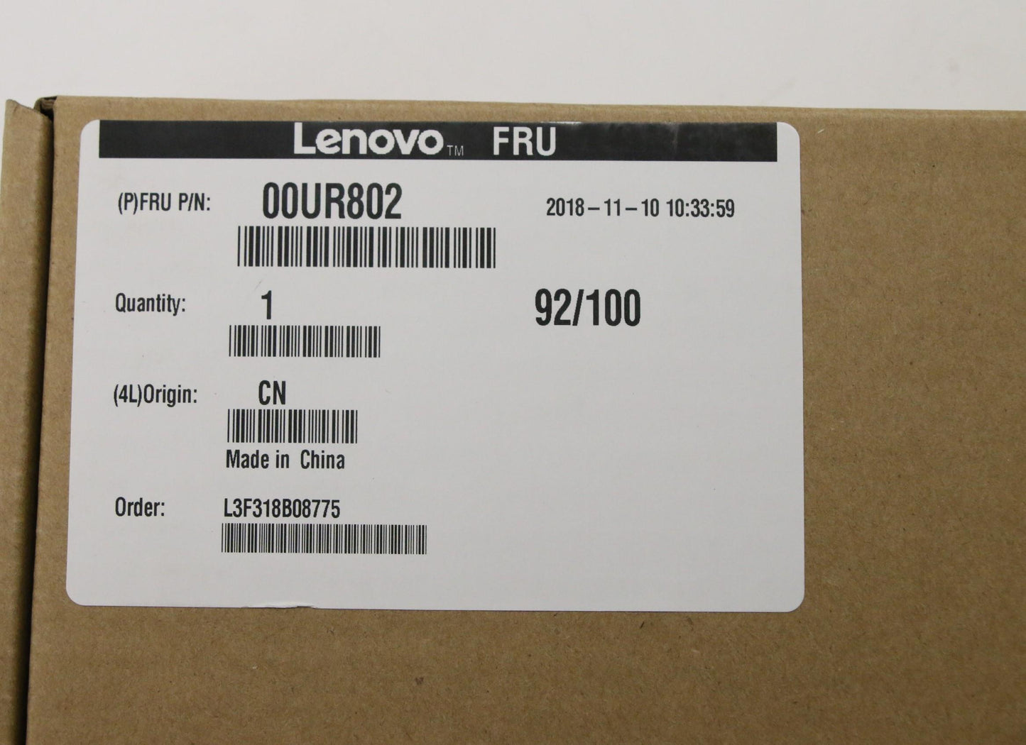 Lenovo Cover Set - 00UR802