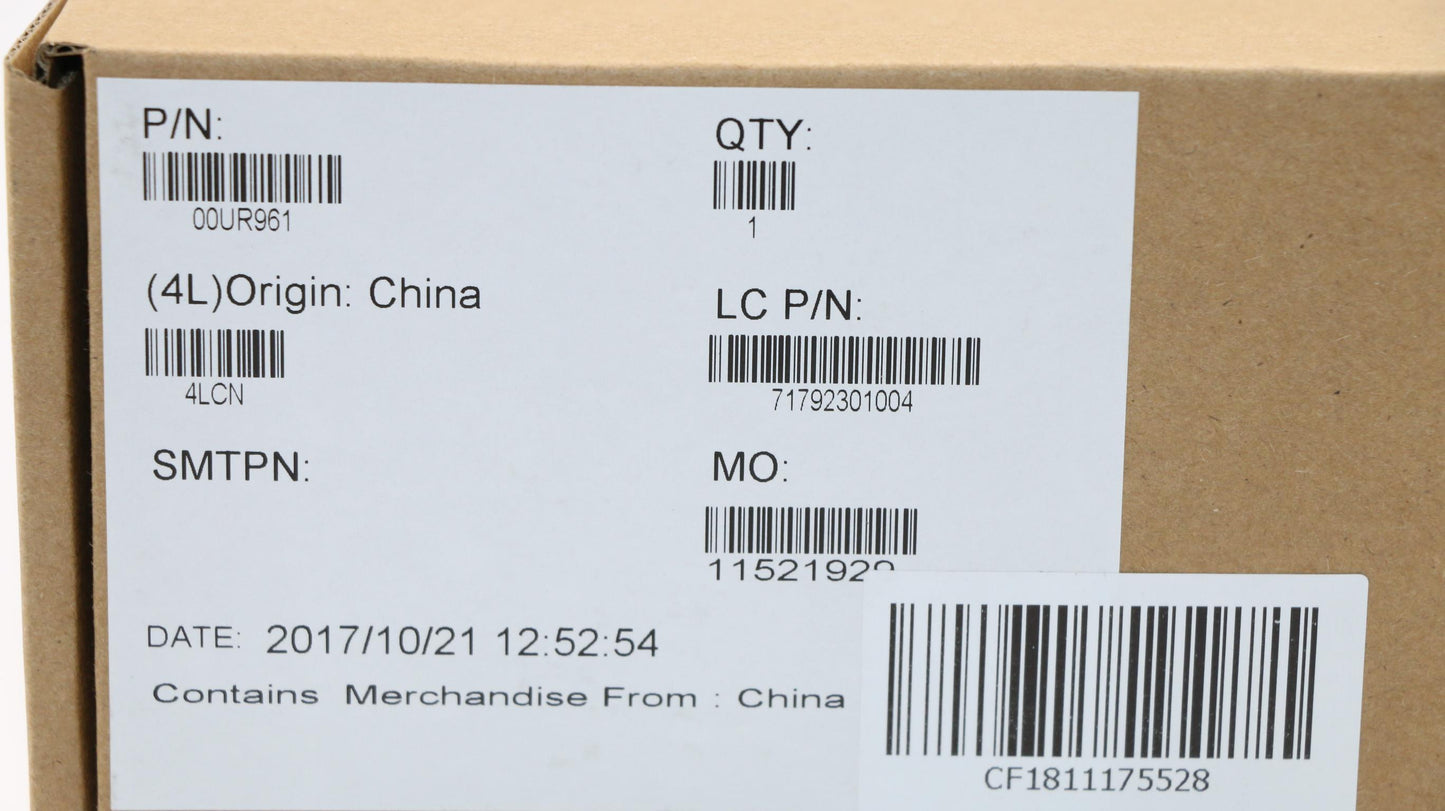 Lenovo CS14W 3+2BCP Mylar Card, Black, Sky, TRA - 00UR961