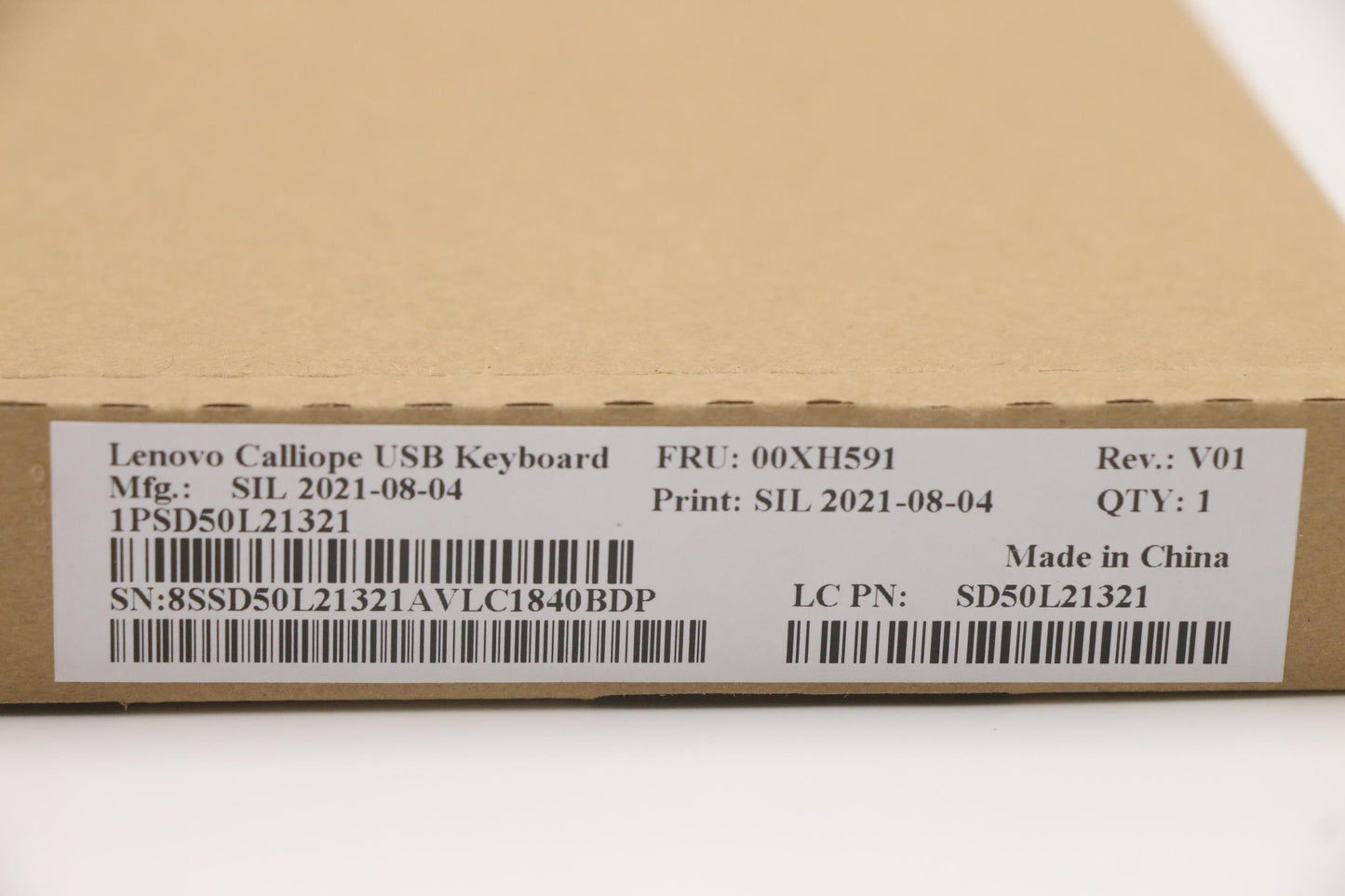 Lenovo Kb Keyboards External - 00XH591