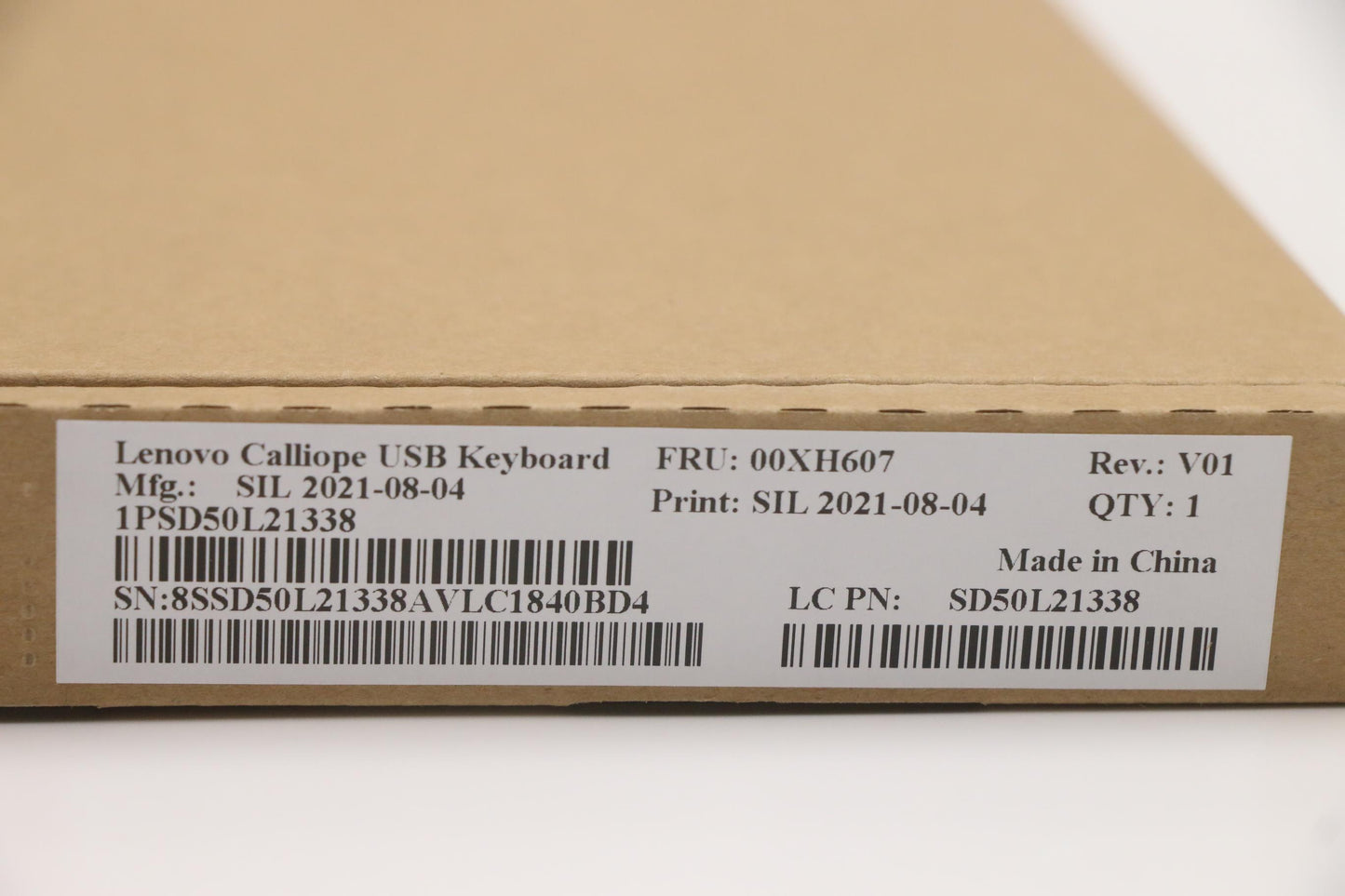 Lenovo Kb Keyboards External - 00XH607