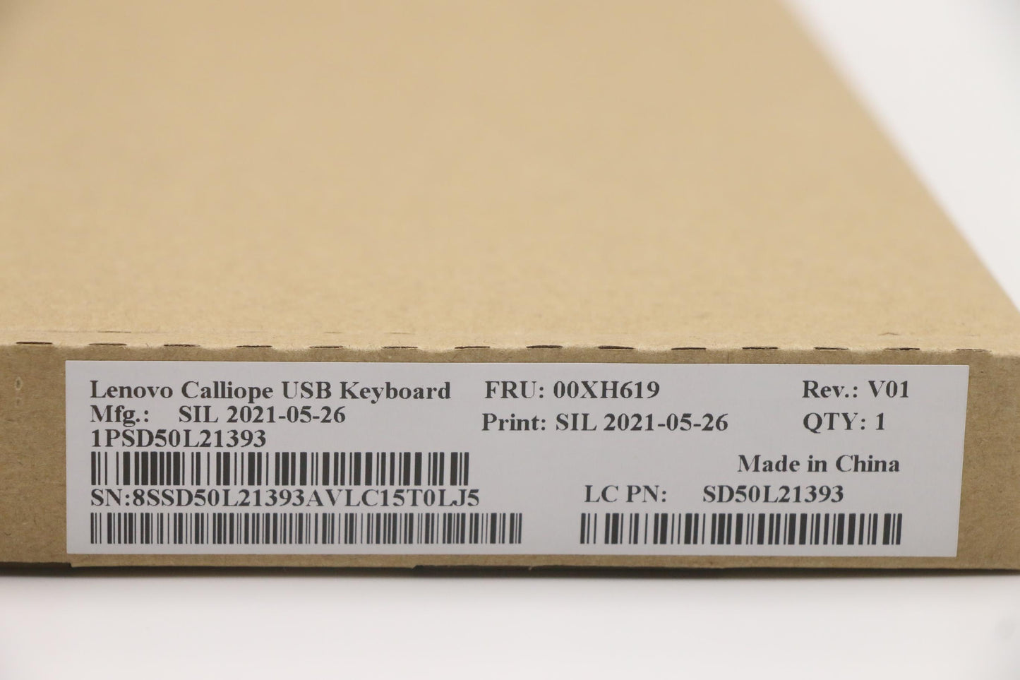 Lenovo Kb Keyboards External - 00XH619