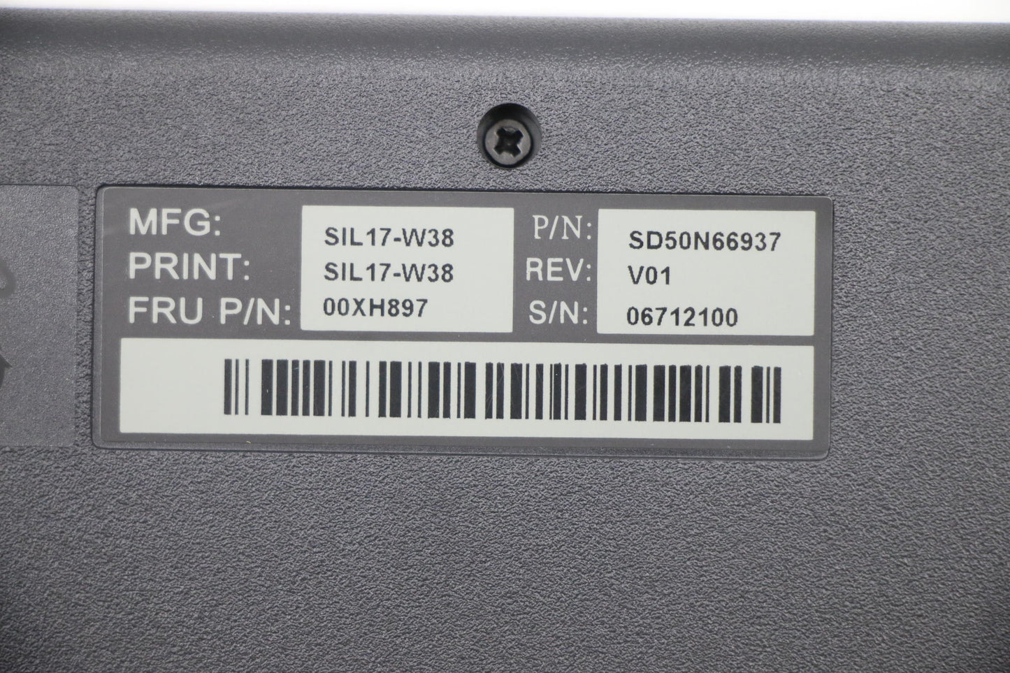 Lenovo Ps2 Trdtnl Kb Bk 253 Ara - 00XH897