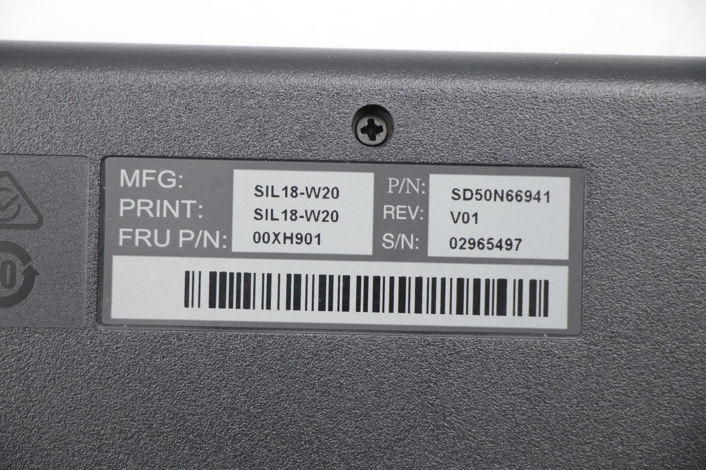 Lenovo Ps2 Trdtnl Kb Bk Brl - 00XH901