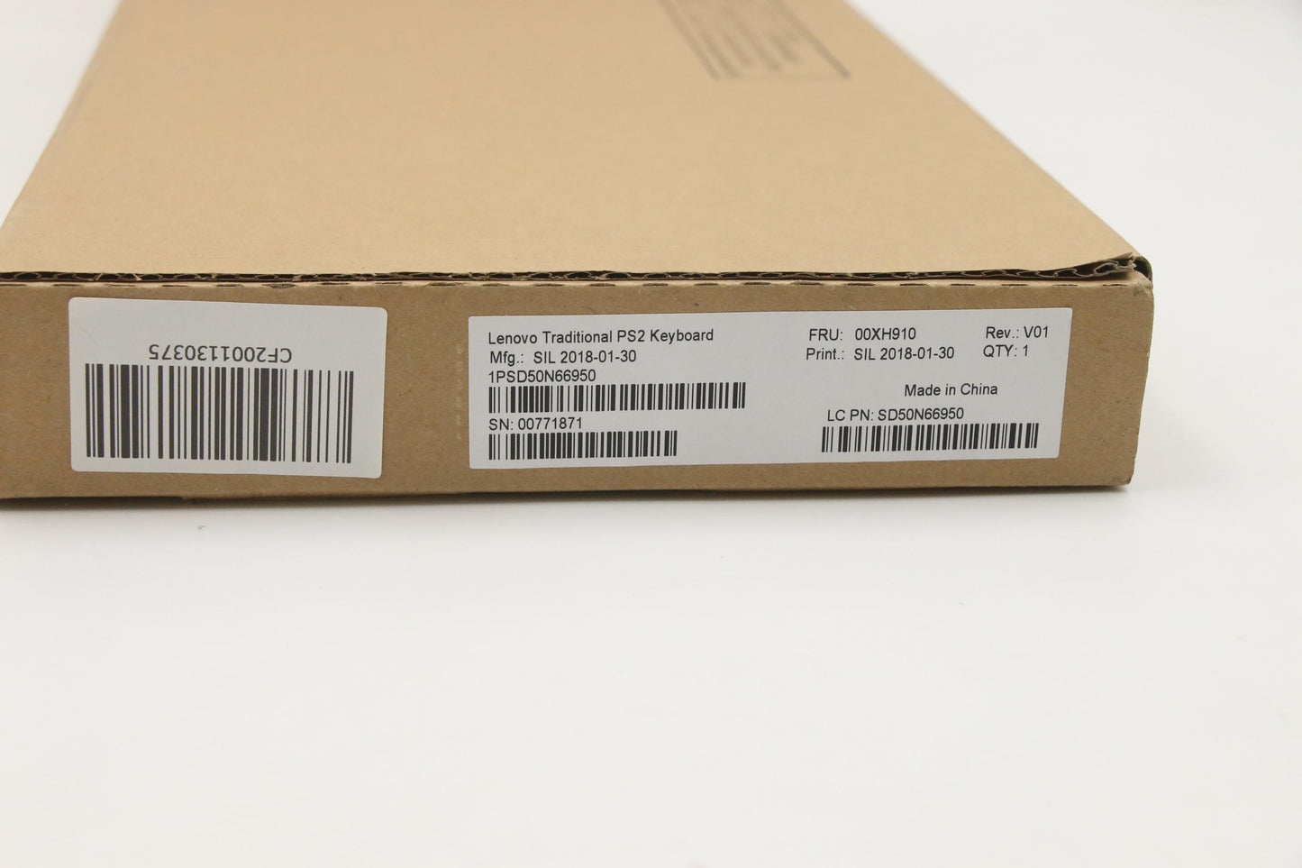 Lenovo Ps2 Trdtnl Kb Bk Ger - 00XH910